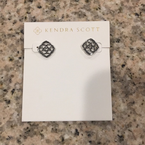 Kendra Scott Silver Dira Earrings - Picture 1 of 2